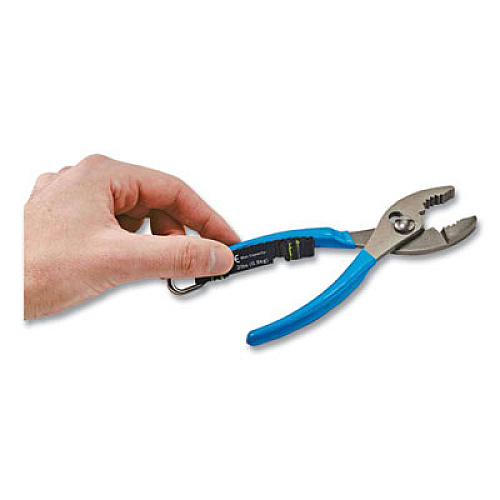 ergodyne Squids 3700 Nylon Webbing Tool Tails with D-Rings, 2 lb Max Working Capacity, 3.5" Long, Black, 6/Pack, 10 Packs/Carton (19703BULK)