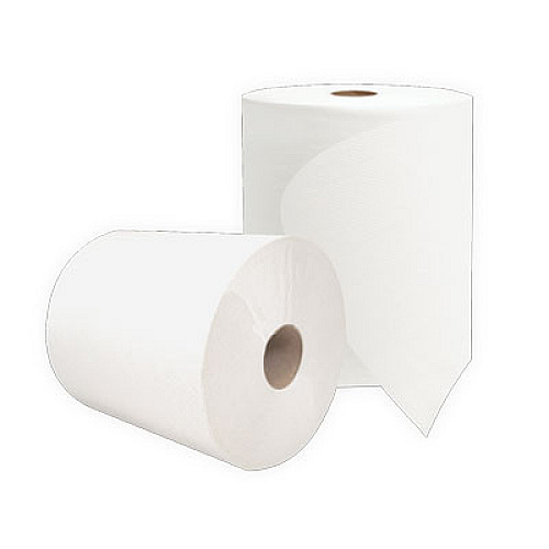Morcon Tissue Valay Universal TAD Roll Towels, 1-Ply, 8 x 600 ft, White, 6 Rolls/Carton (VT9158)