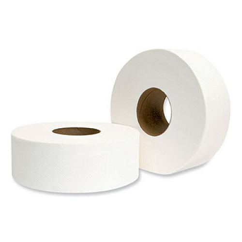 GEN JRT Jumbo Bath Tissue, Septic Safe, 2-Ply, 3.25" x 720 ft, White, 12 Rolls/Carton (202)