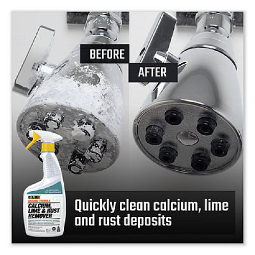 CLR PRO Calcium, Lime and Rust Remover, 32 oz Spray Bottle, 6/Carton (CLR32PRO)