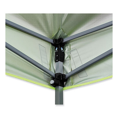 ergodyne Shax 6015 Heavy-Duty Pop-Up Tent, Single Skin, 10 ft x 20 ft, Polyester/Steel, Lime (12915)