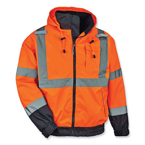 ergodyne GloWear 8915 Class E Hi-Vis Rain Pants, 5X-Large, Lime (24429)