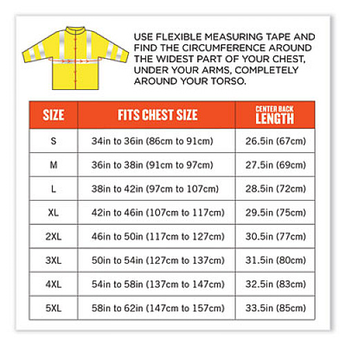 ergodyne GloWear 8377 Class 3 Hi-Vis Quilted Bomber Jacket, Lime, 3X-Large (25627)