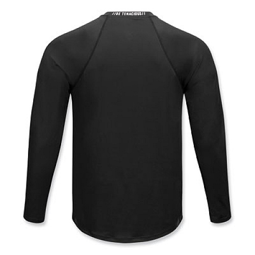 ergodyne N-Ferno 6436 Long Sleeve Lightweight Base Layer Shirt, Large, Black (40234)