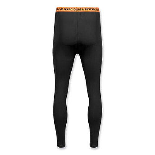ergodyne N-Ferno 6481 Lightweight Base Layer Pants, Large, Black (40834)