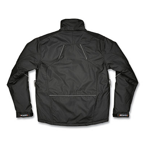 ergodyne N-Ferno 6467 Winter Work Jacket with 300D Polyester Shell, X-Large, Black (41125)