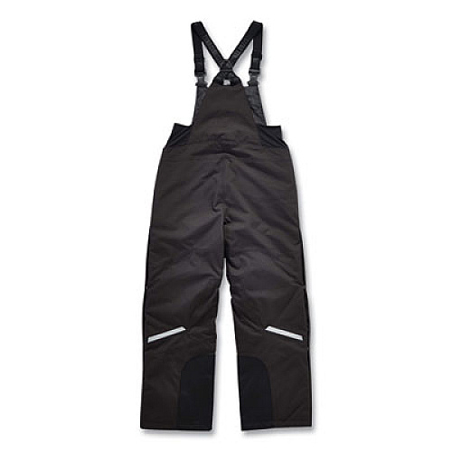 ergodyne N-Ferno 6471 Thermal Bibs with 500D Nylon Shell, Medium, Black (41213)
