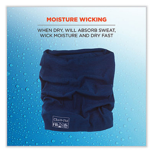 ergodyne Chill-Its 6486 FR Multi-Band, Nomex, One Size Fits Most, Navy (42201)
