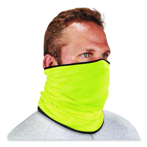 ergodyne N-Ferno 6491 Reversible Thermal Fleece + Poly Multi-Band, One Size Fits Most, Lime (42320)