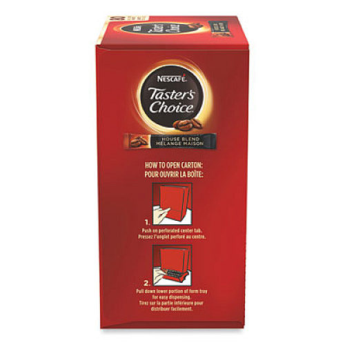 Nescaf Taster's Choice Stick Pack, House Blend, 80/Box (15782)