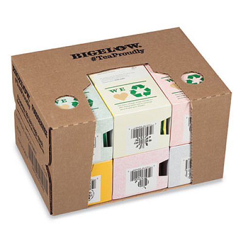 Bigelow Assorted Tea Packs, Six Flavors, 28/Box, 168/Carton (17578)