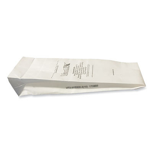 VacFX Vacuum Filter Bags Designed to Fit Allstar Javelin 12'' Series/Windsor Sensor S/S2/XP/Veramatic Plus, 100/Carton (VFXW15300310)