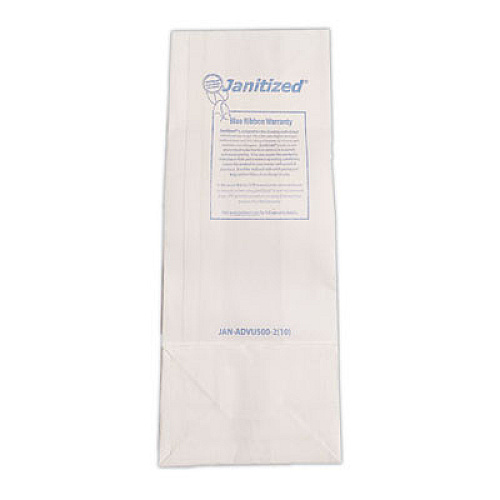 Janitized Vacuum Filter Bags Designed to Fit Advance VU500/Triple S Triumph, 100/Carton (ADVU500210)