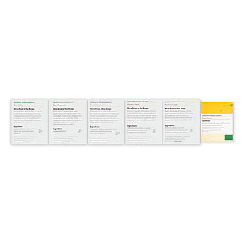 Bigelow Assorted Tea Packs, Six Flavors, 28/Box, 168/Carton (17578)