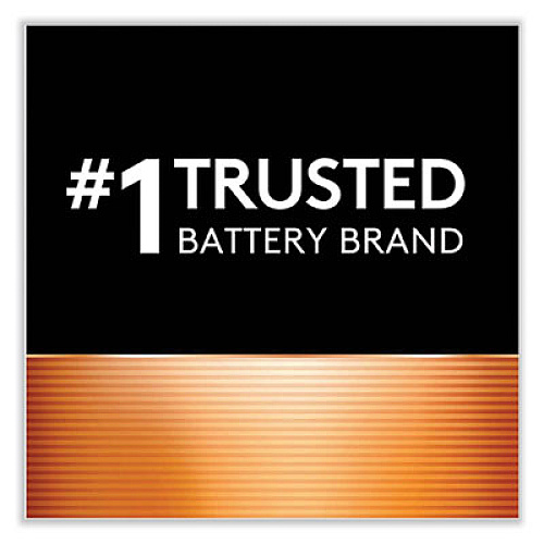 Duracell CopperTop Alkaline D Batteries, Clamshell Pack, 8/Pack (MN13RT8Z)