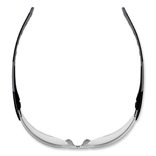ergodyne Skullerz Saga Frameless Safety Glasses, Fog-Off Technology, Frameless, Clear Single Lens (59103)