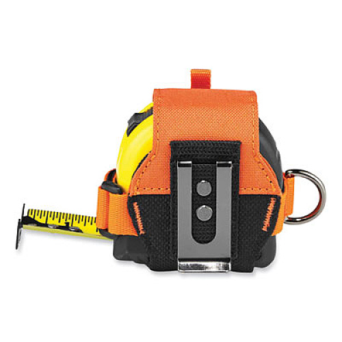 ergodyne Squids 3770 Belt Clip Tape Measure Holder, Large, 3.62 x 7.25 x 2.5, Polyester, Orange (19770)