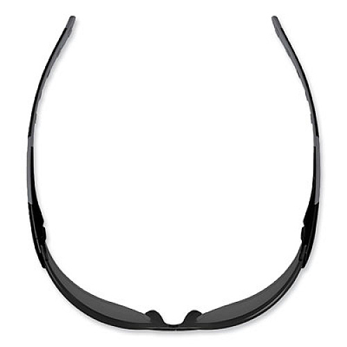 ergodyne Skullerz Saga Frameless Safety Glasses, Frameless, Smoke Single Lens (59130)