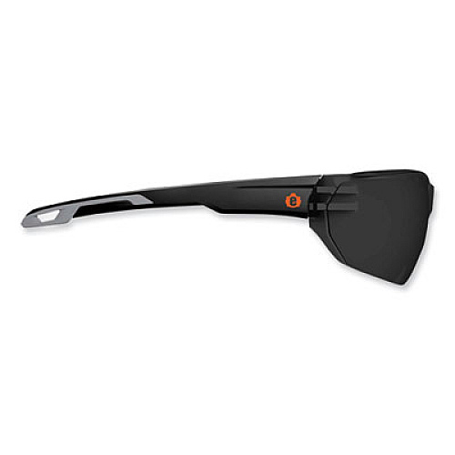 ergodyne Skullerz Vali Frameless Safety Glasses, Fog-Off Technology, Frameless, Smoke Single Lens (59233)