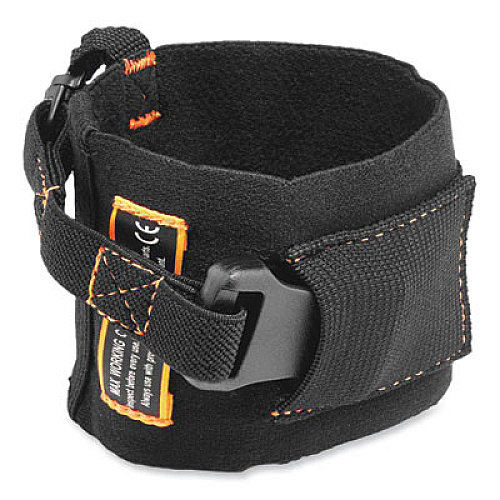 ergodyne Squids 3116 Pull-On Wrist Lanyard with Buckle, 3 lb Max Working Capacity, 7.5" Long, Black (19057)