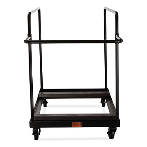 NPS Folding Table Dolly for Round Tables, 660 lb Capacity, 40.5 x 28 x 61.5, Brown (DY71R)