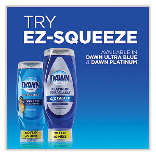 Ultra Liquid Dish Detergent, Dawn Original, 22 oz E-Z Squeeze Bottle (00208)