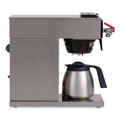 BUNN CWTF15-TC 12-Cup Automatic Thermal Coffee Brewer, Gray/Stainless Steel (129500360)