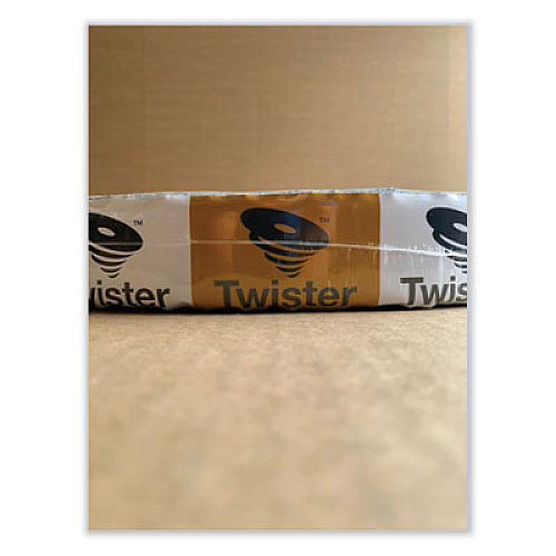 Diversey Twister Floor Pad, 20" Diameter, Orange, 2/Carton (DD1229595)