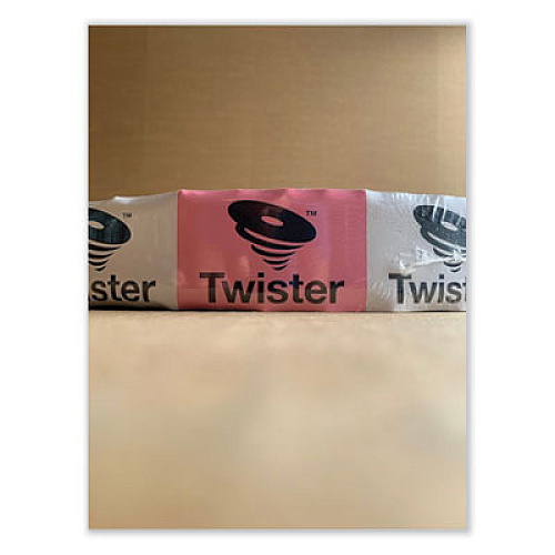 Diversey Twister Floor Pad, 20" Diameter, Pink, 2/Carton (DD1229604)