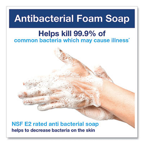 Tork Premium Antibacterial Foam Soap Refill, Unscented, 1 L, 6/Carton (401815)