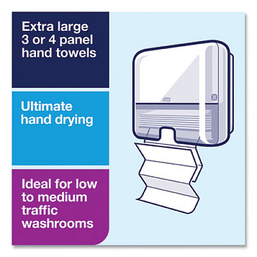 Tork Elevation Xpress Hand Towel Dispenser, 11.9 x 4 x 11.6, White (552120)