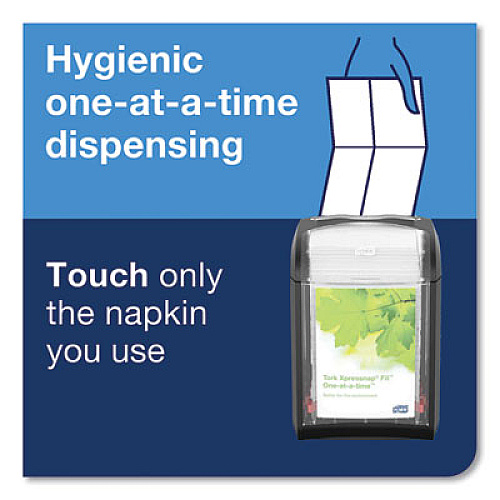 Tork Xpressnap Fit Napkin Dispenser, Tabletop, 4.4 x 5.6 x 6.7, Black (7232000)