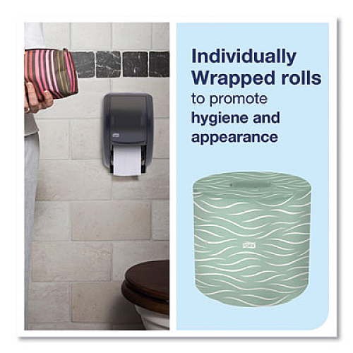Tork Universal Bath Tissue, Septic Safe, 2-Ply, White, 500 Sheets/Roll, 96 Rolls/Carton (TM1616S)