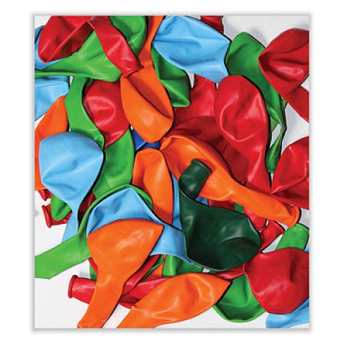 Tablemate Party Loons Helium Quality Latex Balloons, Assorted Colors, 100/Pack (1200)