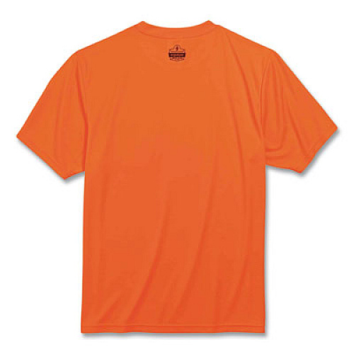 ergodyne GloWear 8089 Non-Certified Hi-Vis T-Shirt, Polyester, 3X-Large, Orange (21567)