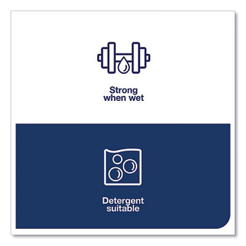 Tork Foodservice Cloth, 13 x 24, Blue, 150/Carton (192192)
