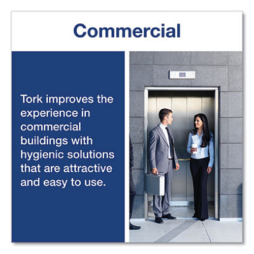 Tork Advanced Matic Hand Towel Roll, 1-Ply, 7.7" x 900 ft, White, 6 Rolls/Carton (290095)