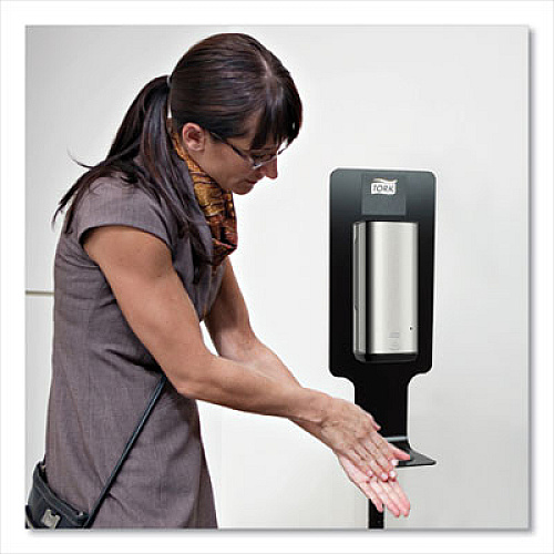 Tork Premium Alcohol Foam Hand Sanitizer, 1 L Bottle, Unscented, 6/Carton (400217)