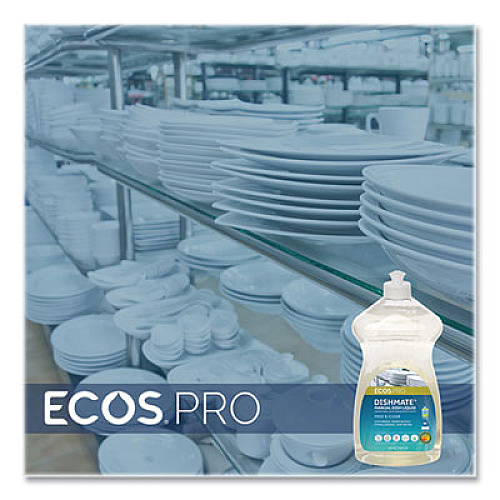 ECOS PRO Dishmate Manual Dish Liquid, 25 oz Bottle (PL97216)