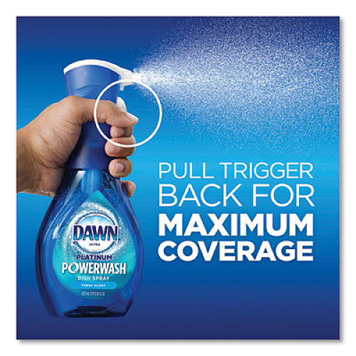Dawn Platinum Powerwash Dish Spray Refill, Fresh Scent, 16 oz Refill Bottle (52366)