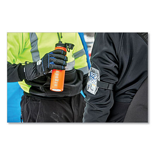 ergodyne Chill-Its 5152 Insulated Stainless Steel Water Bottle, 25 oz, Metal, Orange (13166)