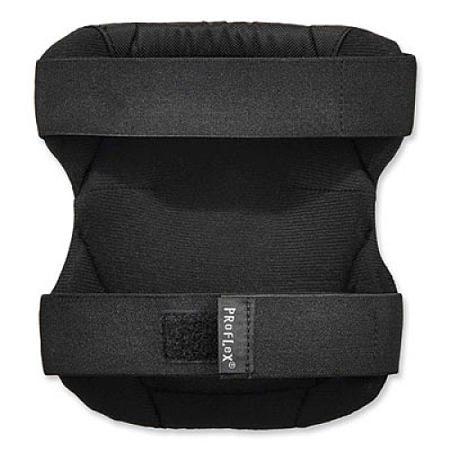 ergodyne ProFlex 300HL Knee Pads, Rounded Hard Cap, Hook and Loop Closure, One Size Fits Most, White Cap, Pair (18301)