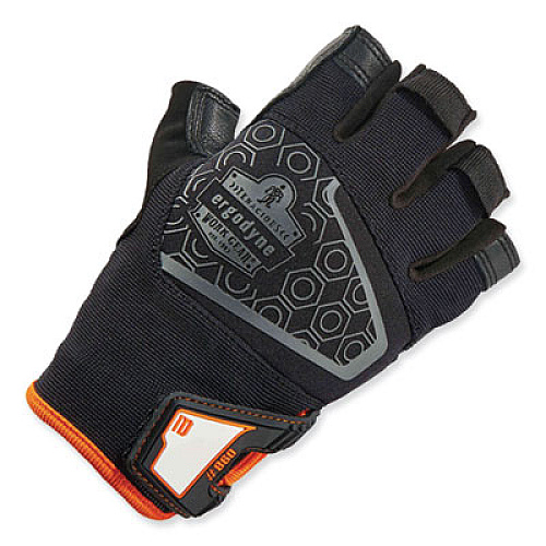 ergodyne ProFlex 860 Heavy Lifting Utility Gloves, EN388: 2101X, 10.75" Long, X-Large, Black, Pair (17285)