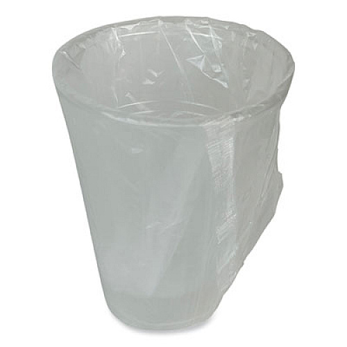 Boardwalk Translucent Plastic Cold Cups, Individually Wrapped, 9 oz, 1,000/Carton (WRAPCUP)