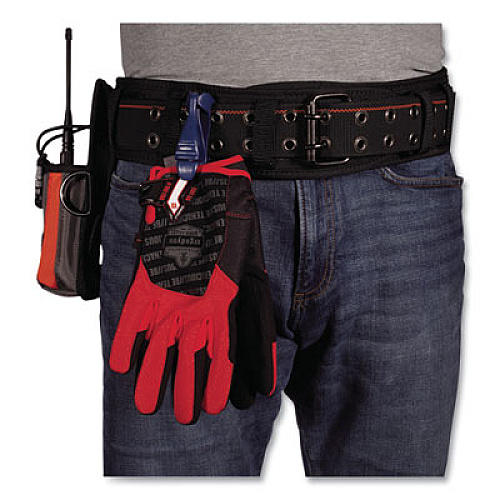 ergodyne Arsenal 5550 3" Padded Base Layer Tool Belt, Fits Waist 40" to 54", Polyester, Black (13654)