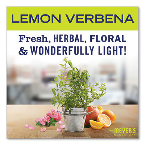 Mrs. Meyer's Clean Day Hand Lotion, 12 oz Pump Bottle, Lemon Verbena Scent (686585)