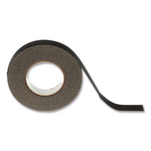 3M Safety-Walk Safety-Walk General Purpose Tread Rolls, 1" x 60 ft, Black, 4/Carton (19220)