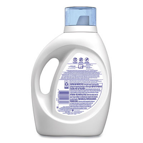 Tide Free and Gentle Liquid Laundry Detergent, HE Compatible, Unscented, 92 oz Bottle (48871)