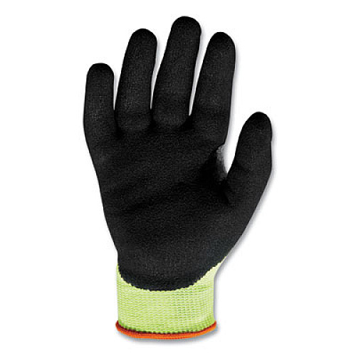 ergodyne ProFlex 7041 ANSI A4 Nitrile-Coated CR Gloves, EN388: 4X42D, 11" Long, X-Large, Lime, Pair (17815)