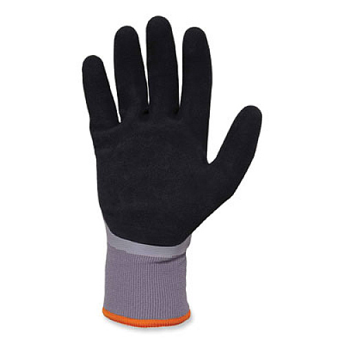 ergodyne ProFlex 7501-CASE Coated Waterproof Winter Gloves, EN388: 2131X, 11" Long, XX-Large, Gray, 144 Pairs/Carton (17936)